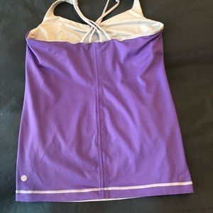 🍋Lululemon Free to Be workout Tank 10 Purple